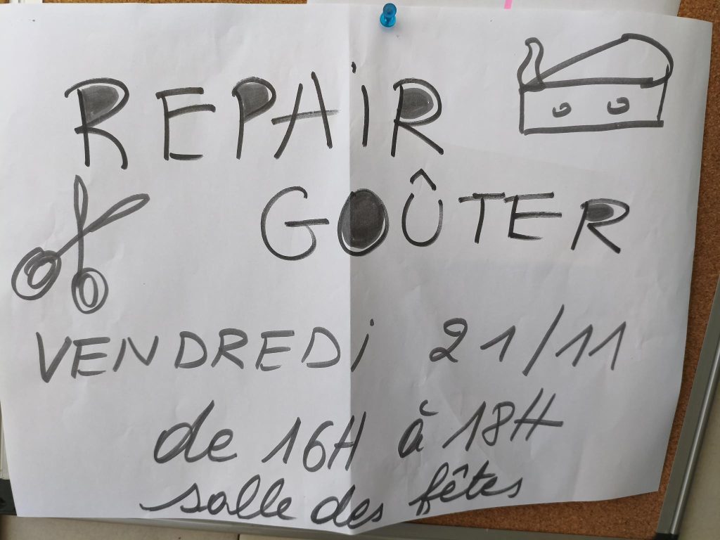 Repair goûter