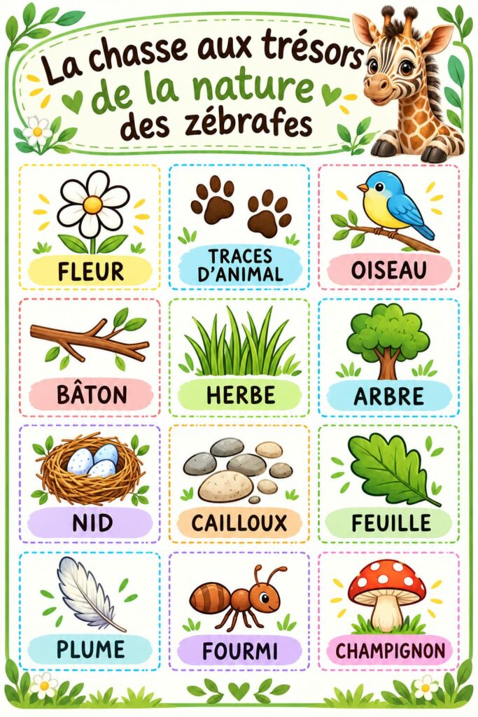 Chasse aux trésors de la nature